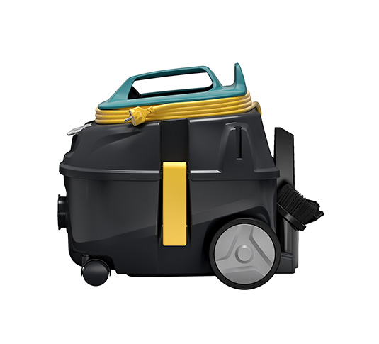 V12C dry canister vacuum left side