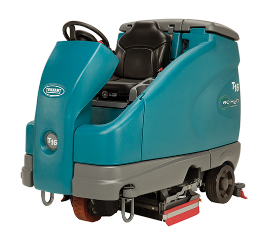 Lavapavimenti uomo a bordo a batteria Tennant T16