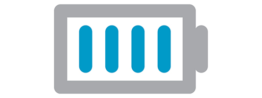 锂离子电池技术优势 — 效率更高